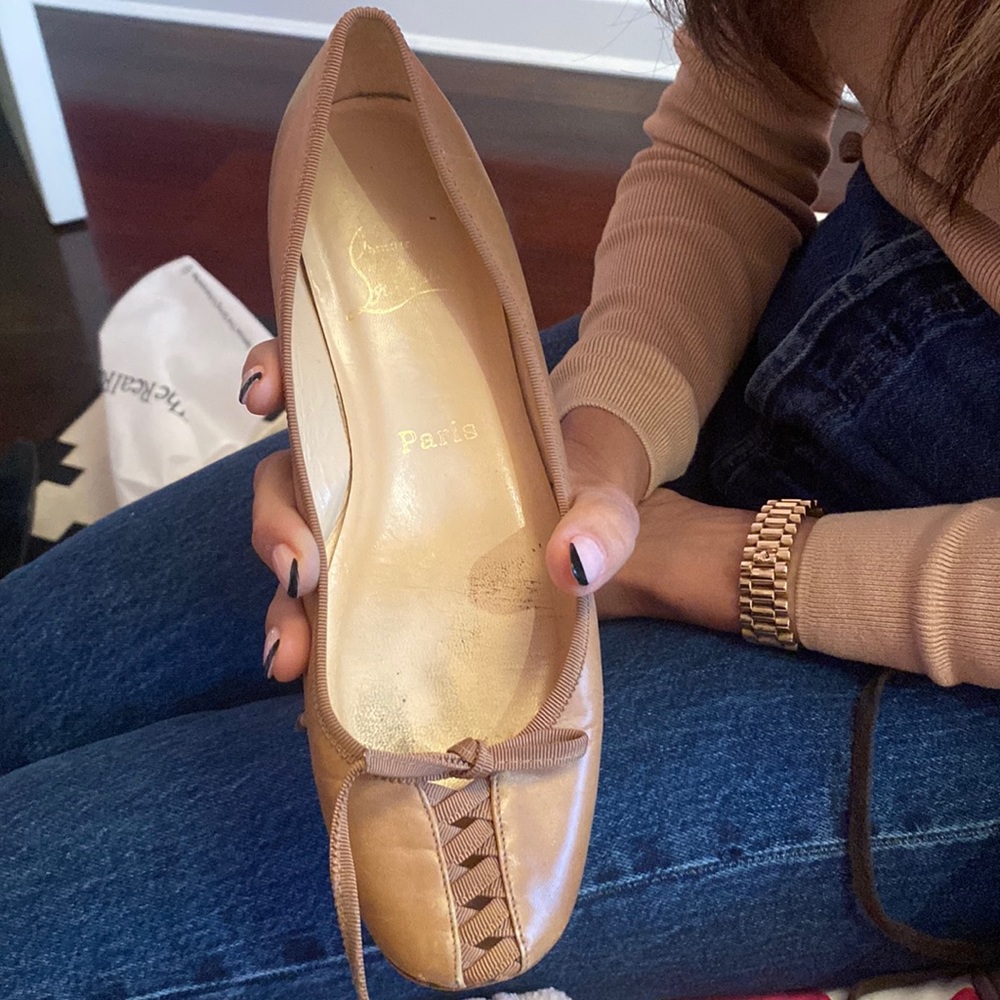 Christian Louibouton flats.
